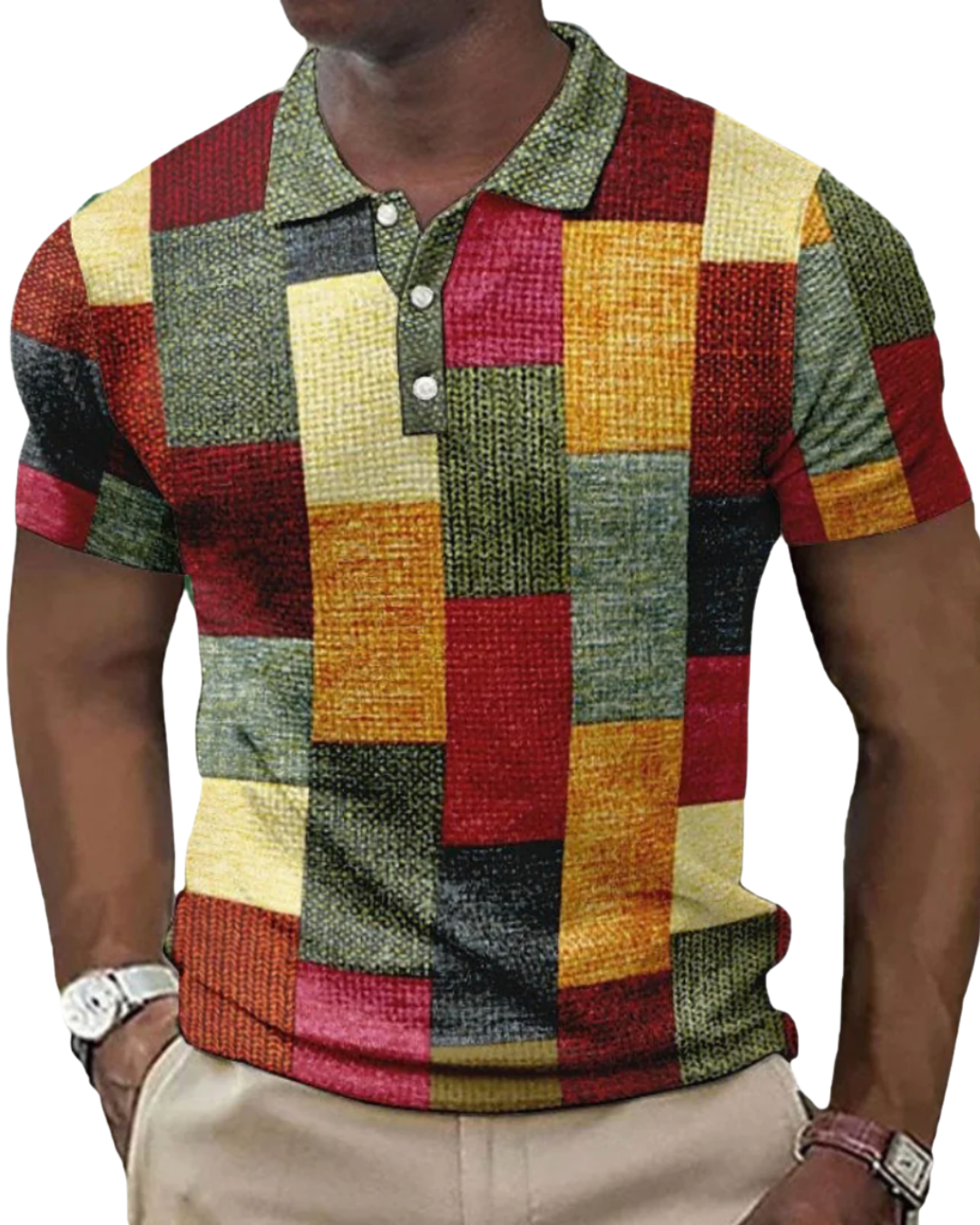 Miles | Europäisches Streetstyle-Hemd mit Print