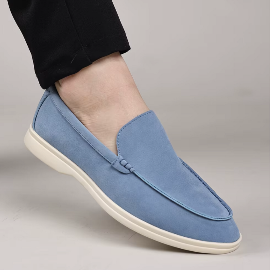 Klassische Wildleder-Loafer