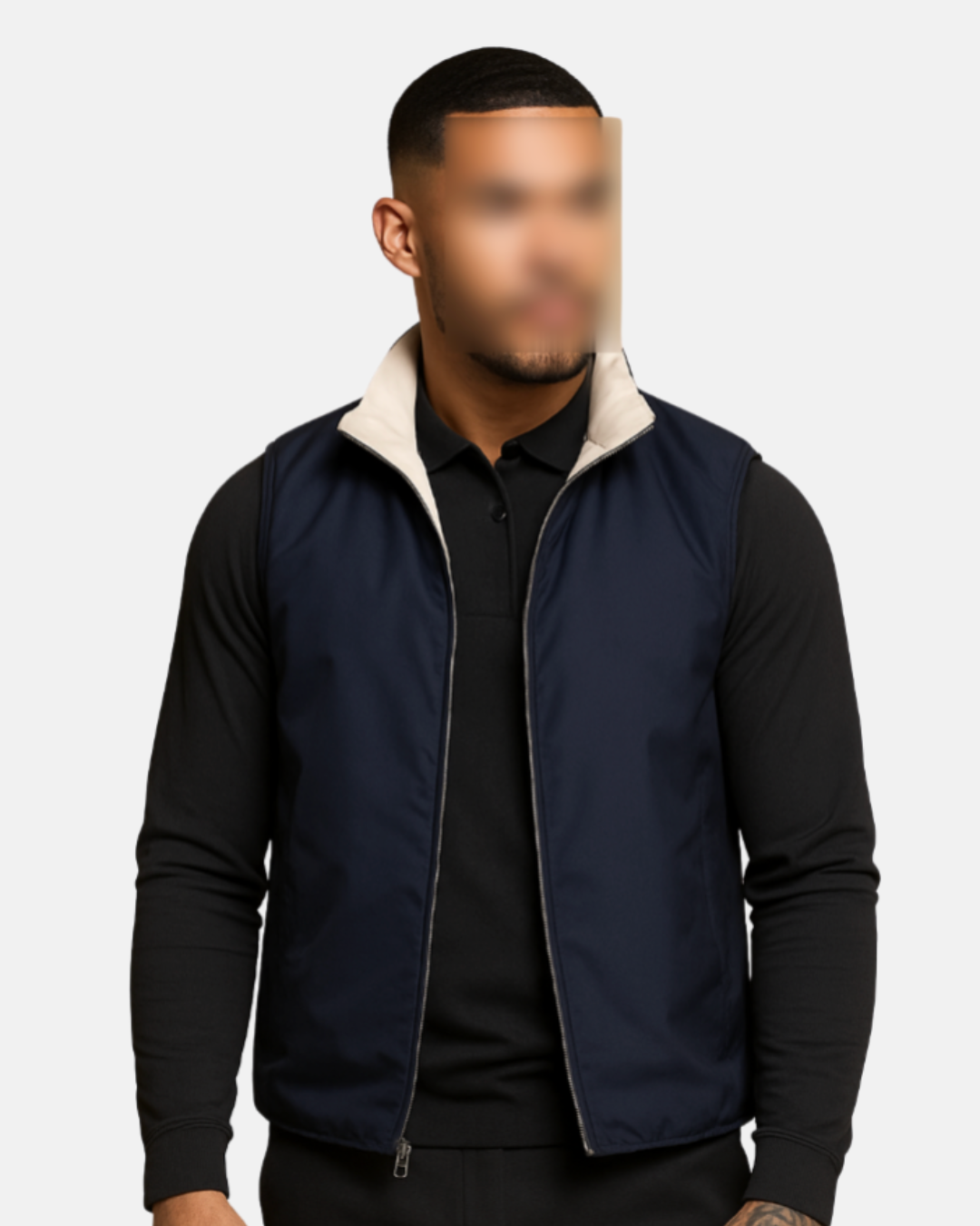 Adrien | Wendbare Weste – Zwei Styles, ein perfekter Look