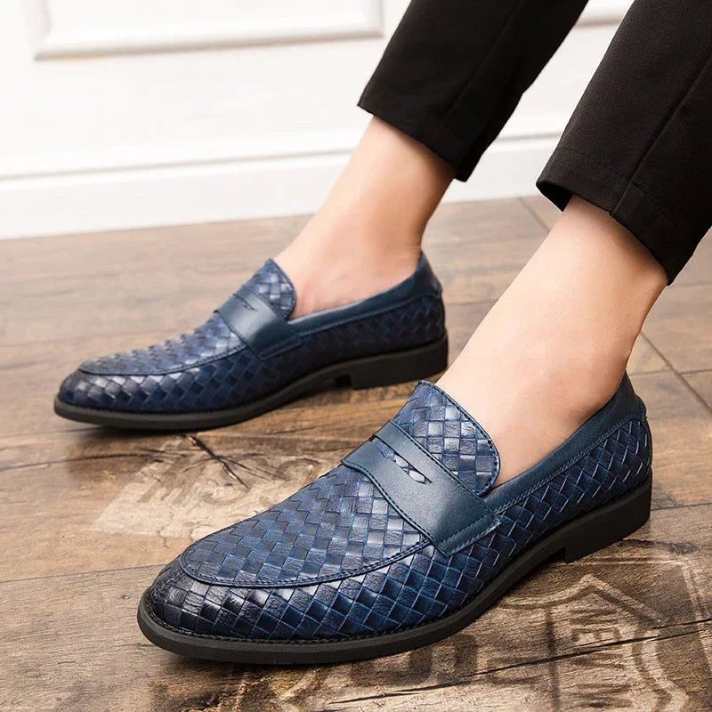 Elegante gewebte Loafers