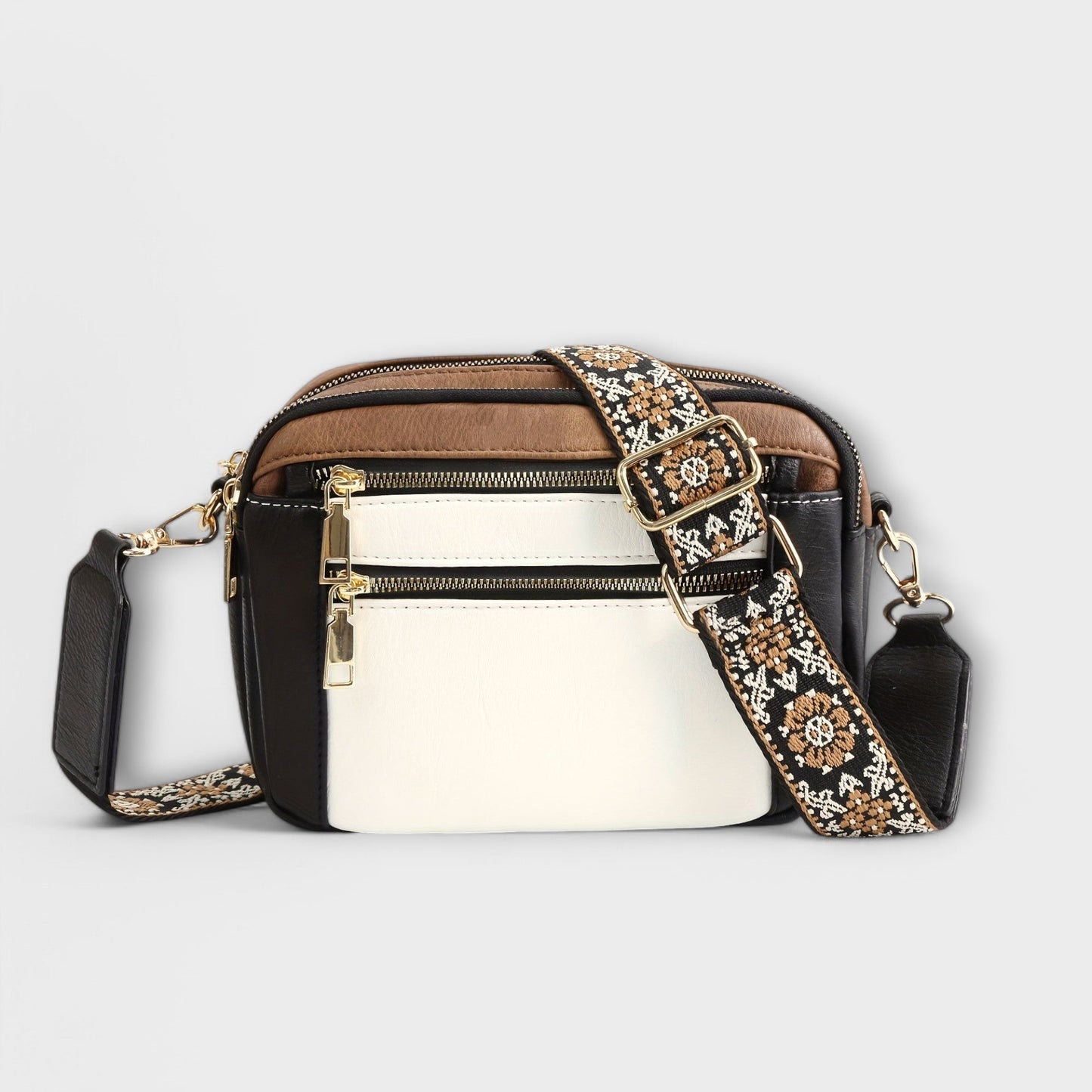 Lora. - Crossbody Tasche aus veganem Leder