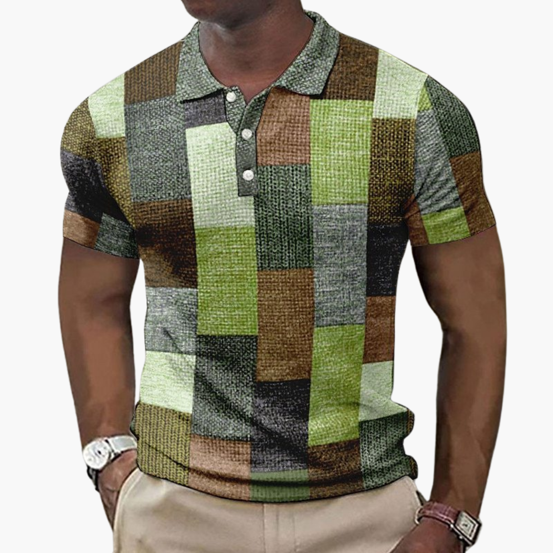 Miles | Europäisches Streetstyle-Hemd mit Print