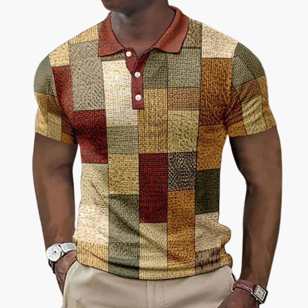 Miles | Europäisches Streetstyle-Hemd mit Print