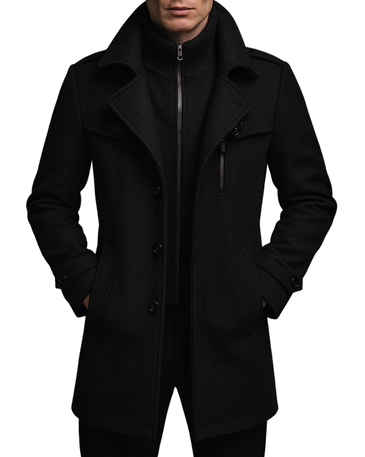 TOMMY SHELBY | Zweiteiliger Mantel für Herbst und Winter