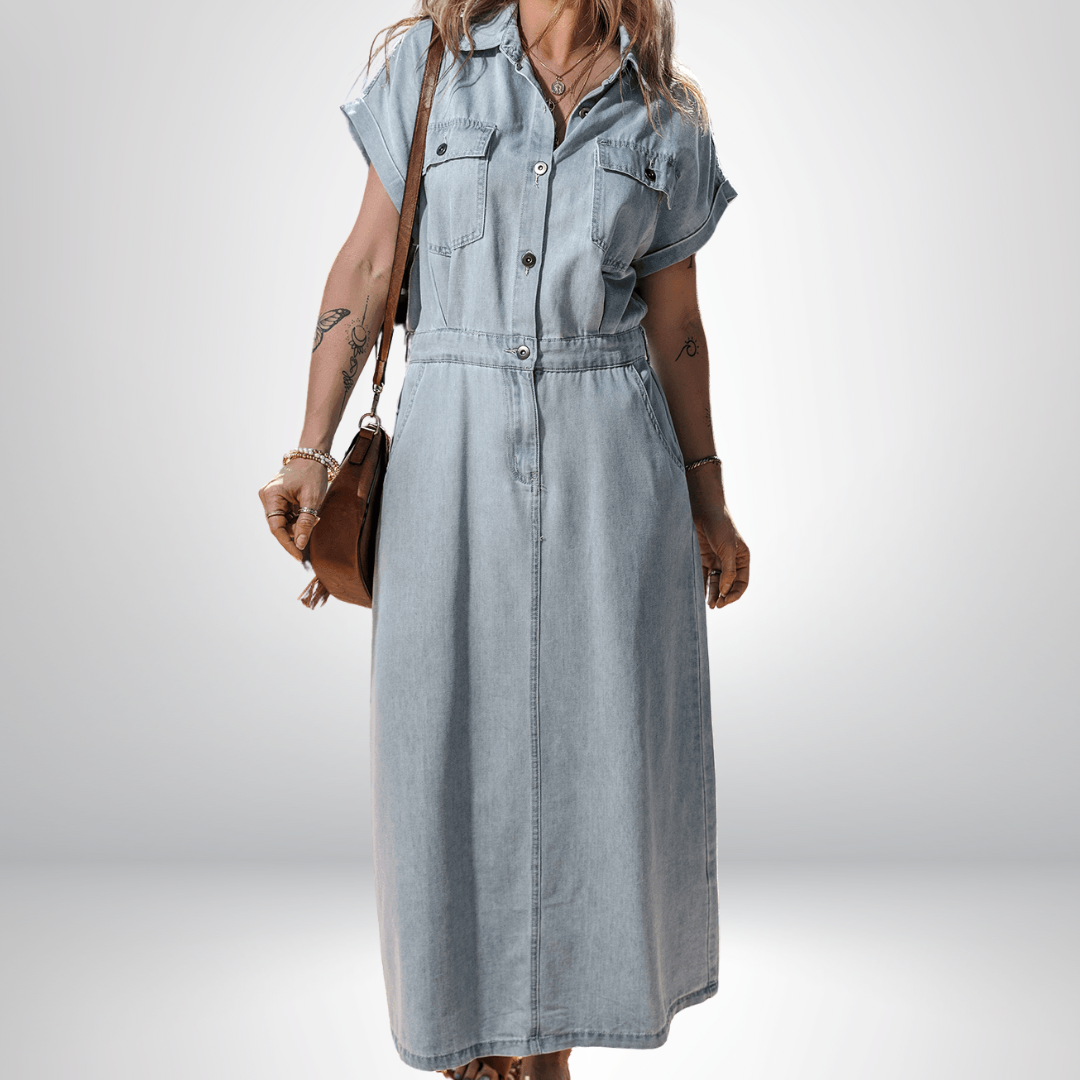 Fidelia™ - Denim-Kleid