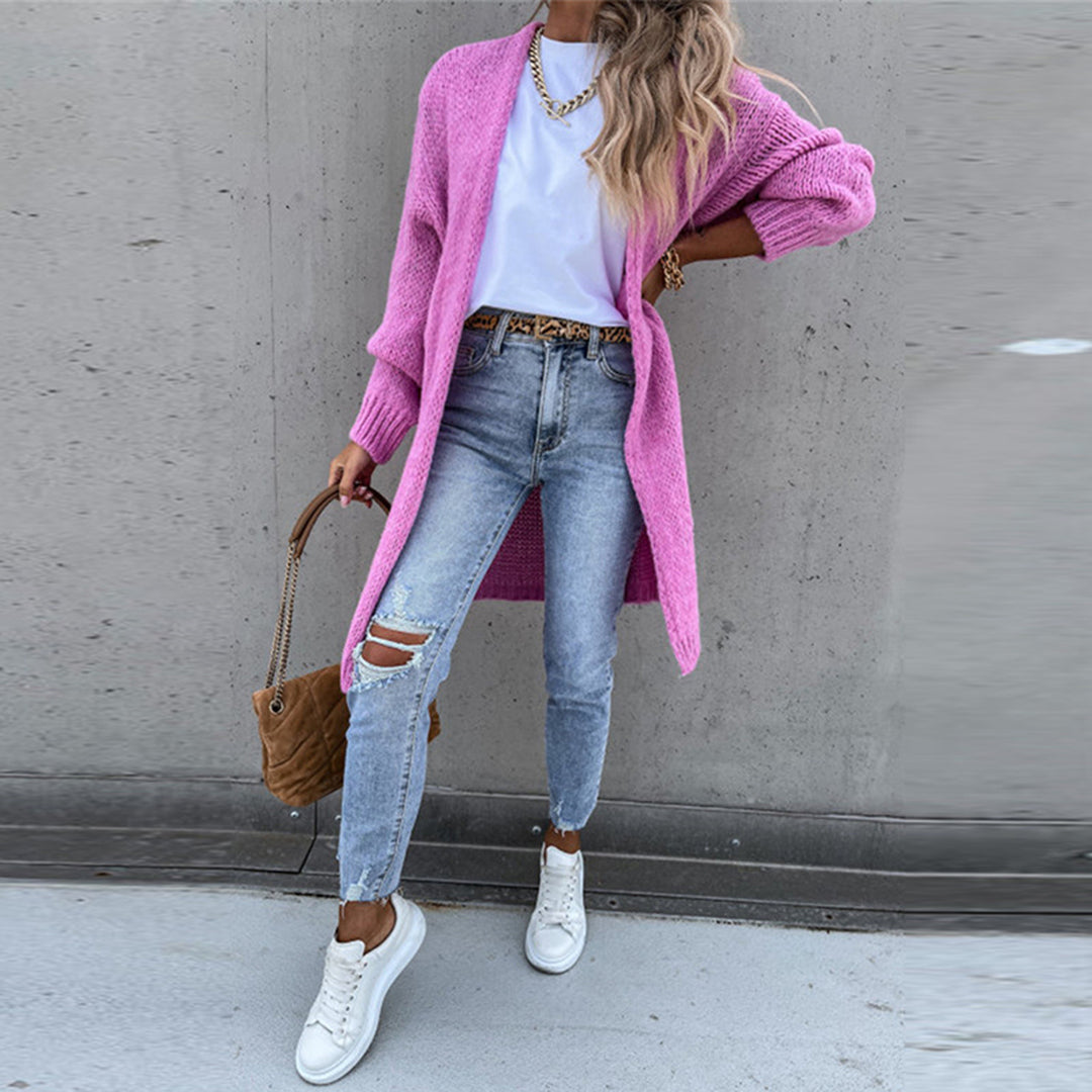 Camile - Klassischer Langer Cardigan