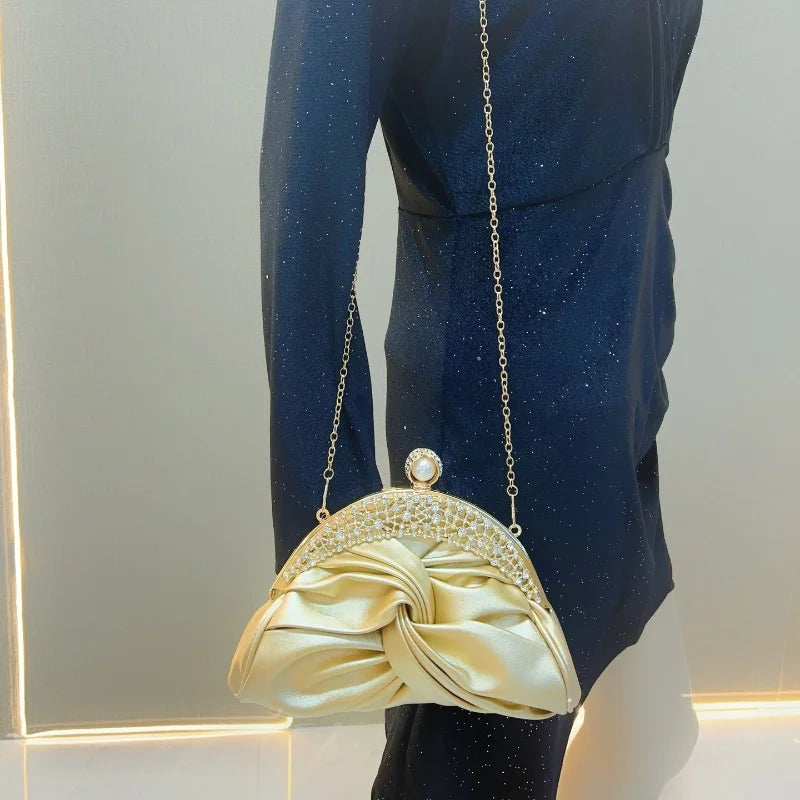 Luxuriöse Glitzer-Clutch für Damen