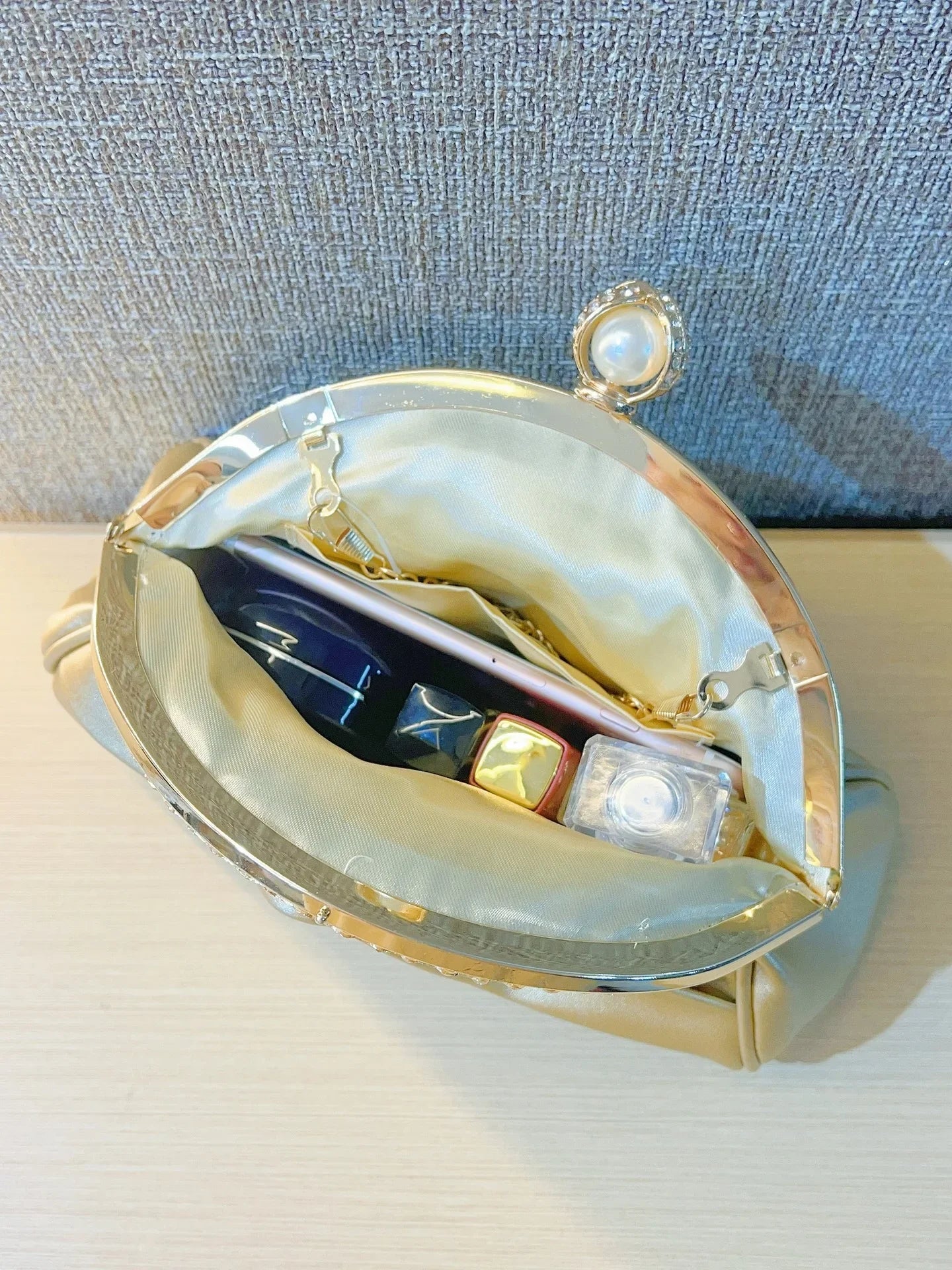 Luxuriöse Glitzer-Clutch für Damen