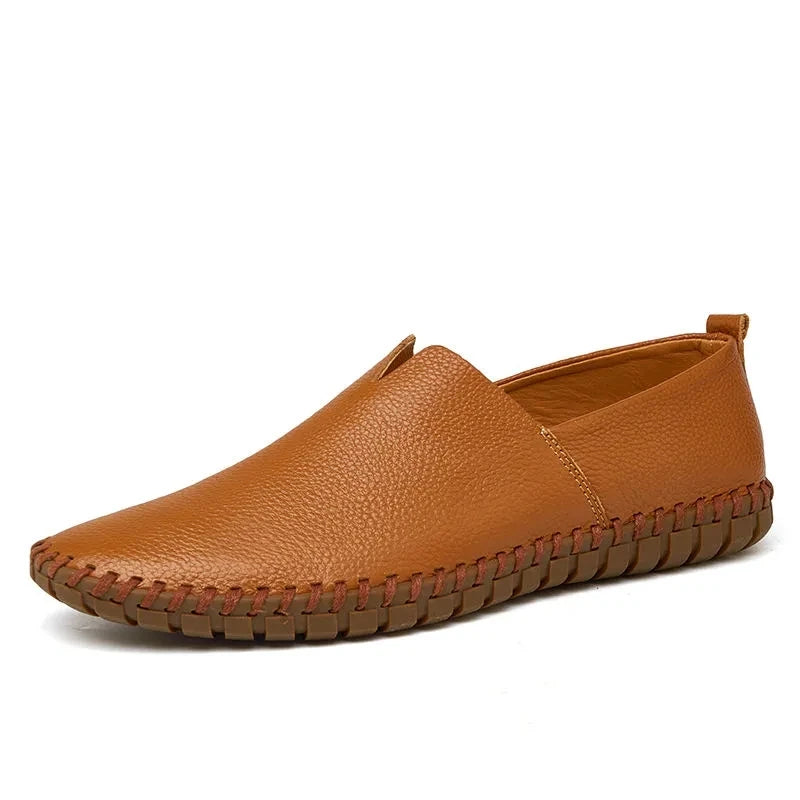 Elegante, atmungsaktive Loafers aus Leder