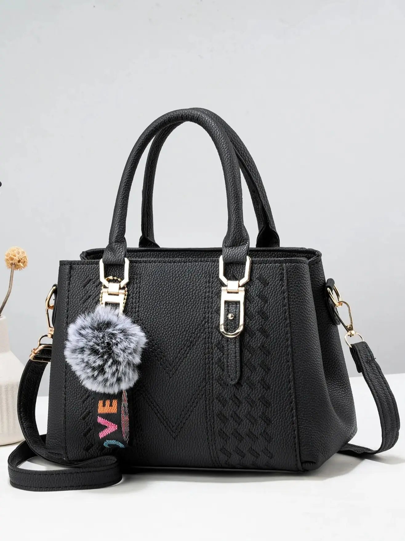 Modische Damen-Crossbody-Tasche mit Stickerei