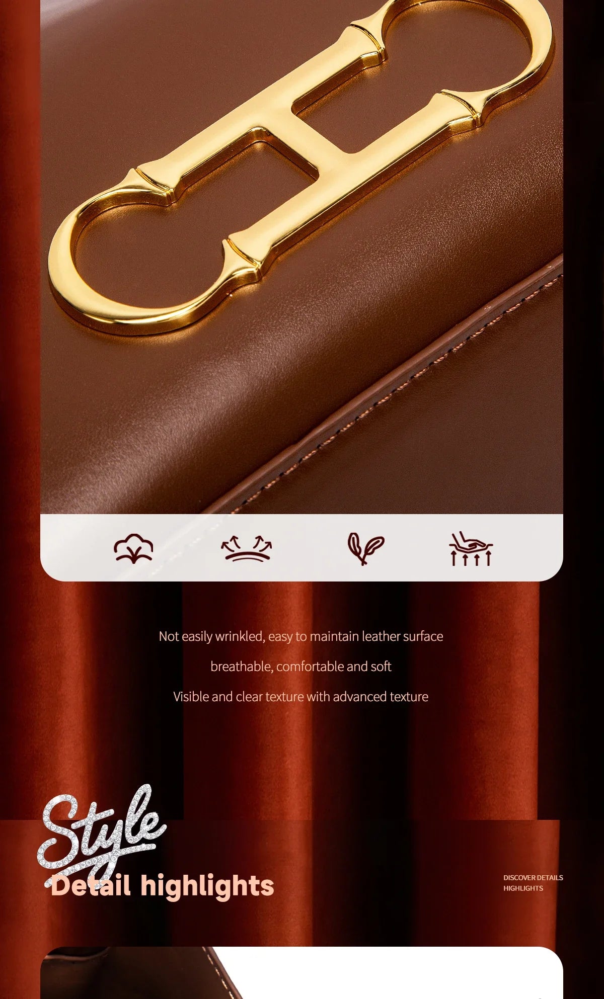 Klassische Luxus-Handtasche für Damen