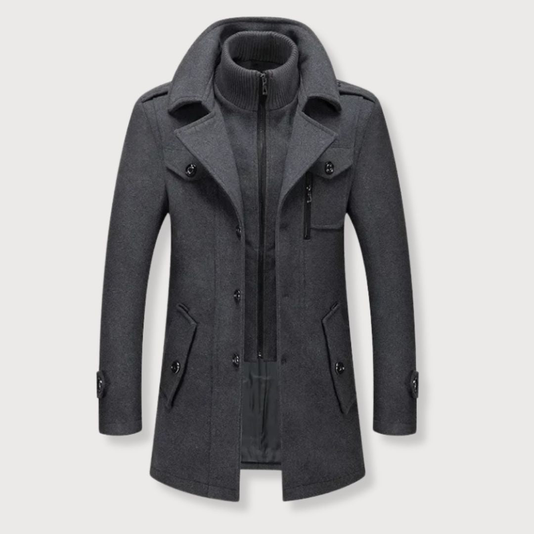 TOMMY SHELBY | Zweiteiliger Mantel für Herbst und Winter