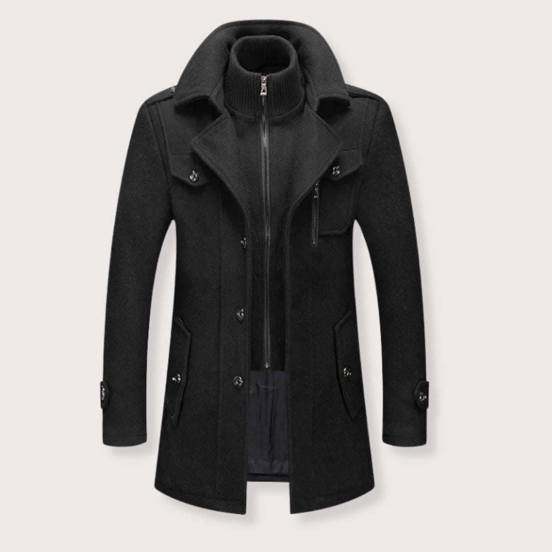 TOMMY SHELBY | Zweiteiliger Mantel für Herbst und Winter