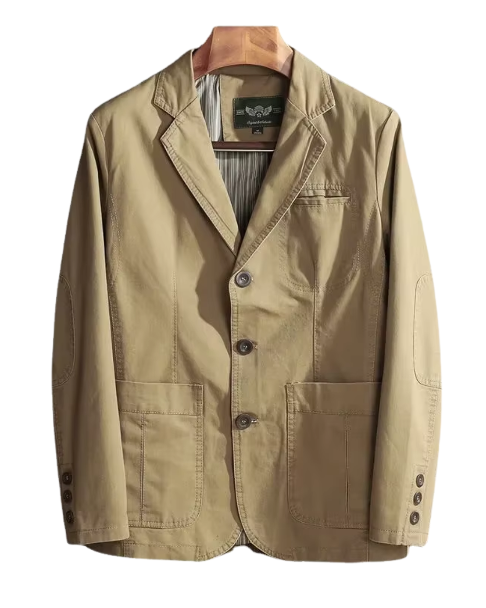 Blazer aus italienischer Baumwolle