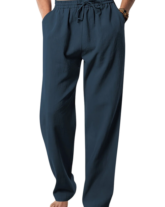 Lässige Leinen-Sommer-Hose