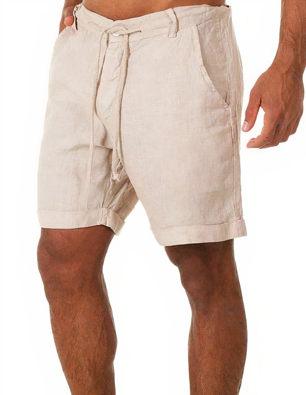 Sommer-Shorts aus Leinen