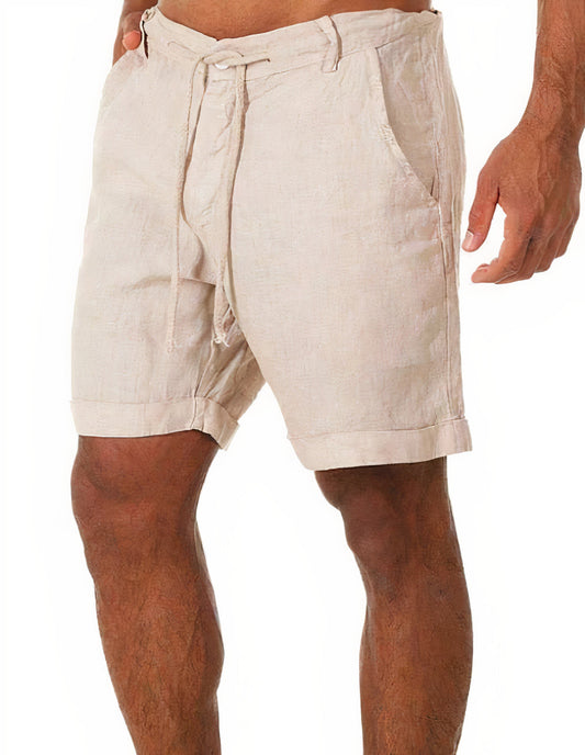 Sommer-Shorts aus Leinen
