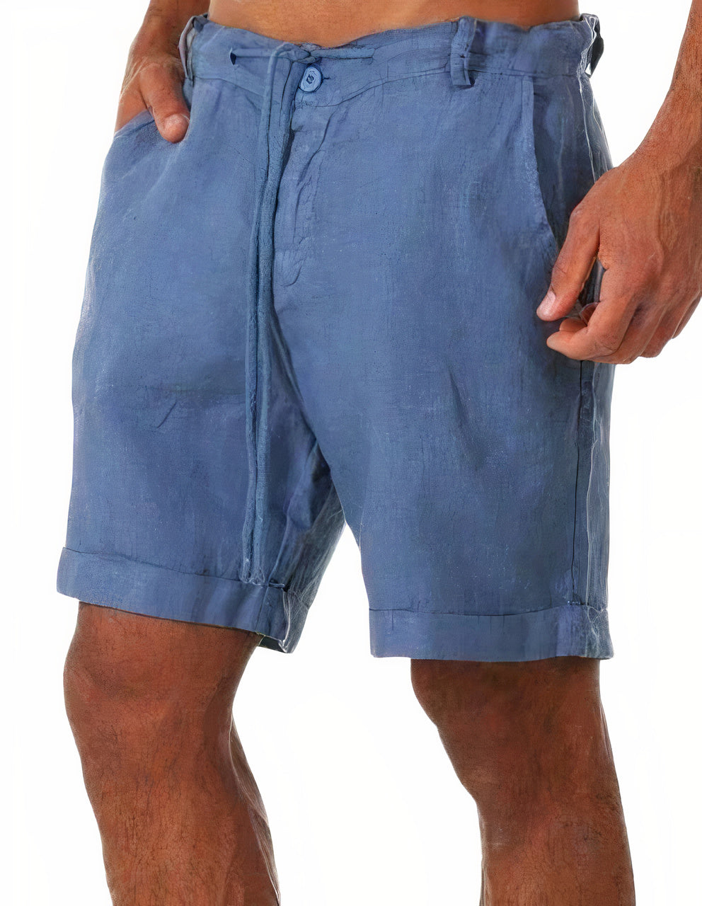 Sommer-Shorts aus Leinen