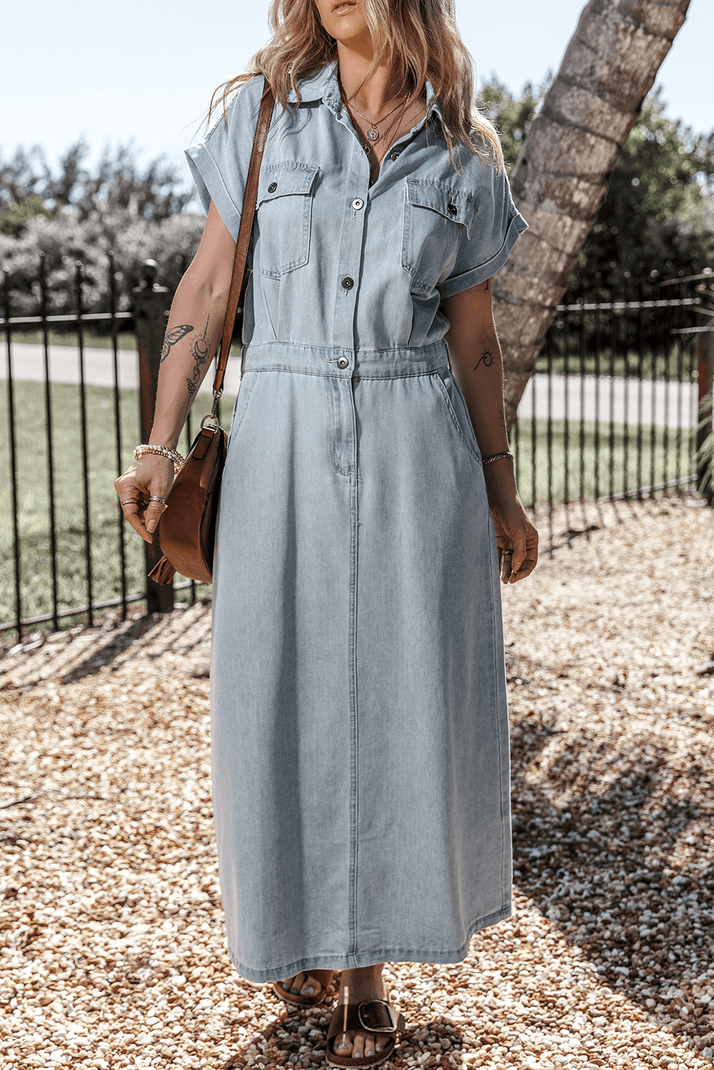 Fidelia™ - Denim-Kleid