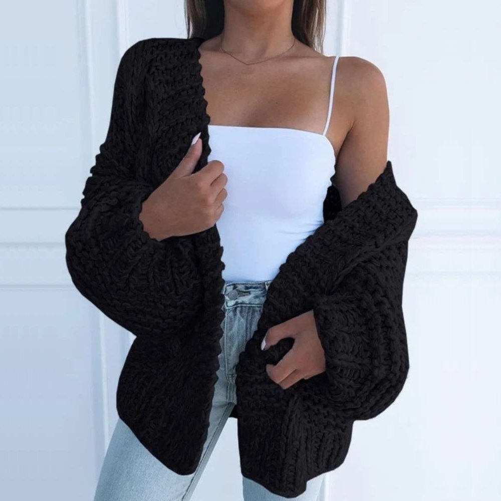 Eleanor - Grobstrick Relaxed Cardigan