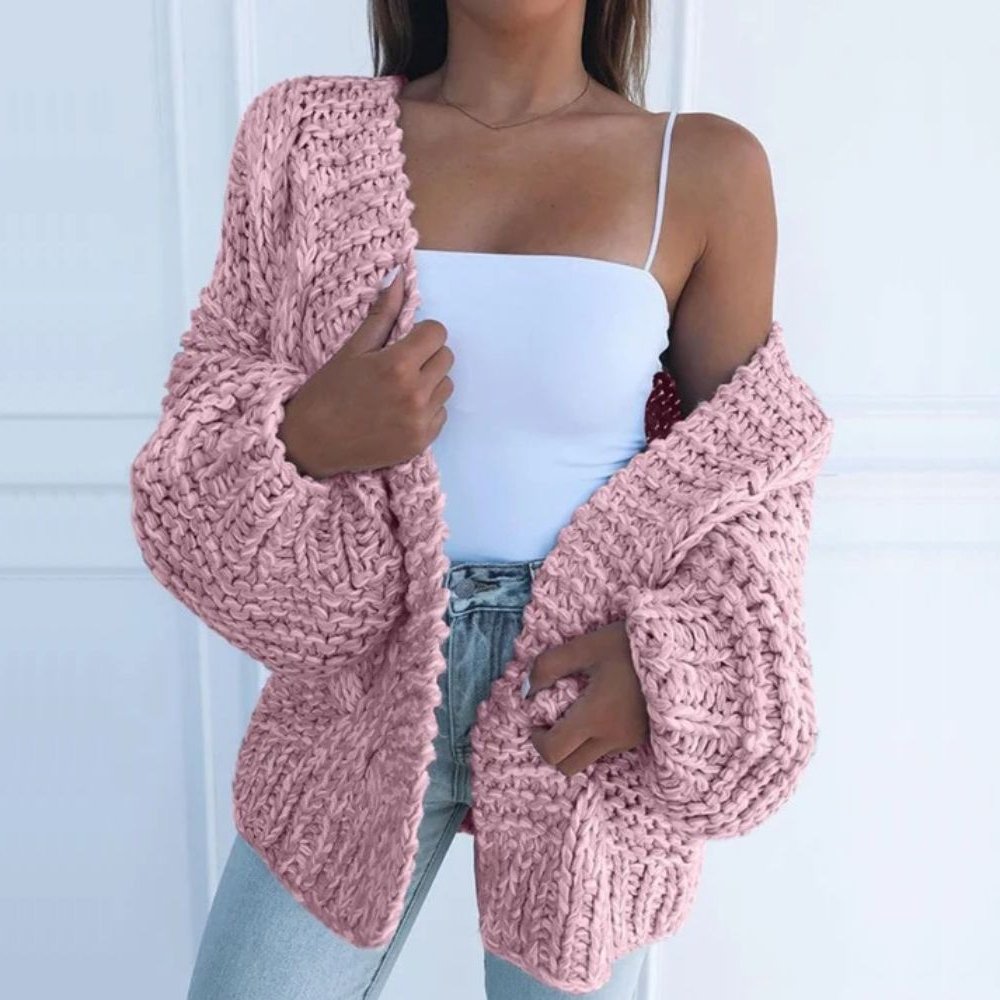 Eleanor - Grobstrick Relaxed Cardigan