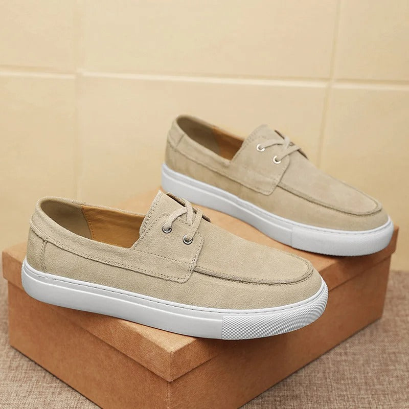 Elegante Wildlederschuhe