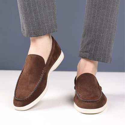 Luxuriöse Wildleder-Loafer
