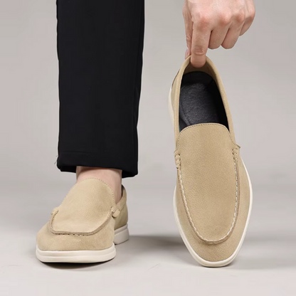 Klassische Wildleder-Loafer