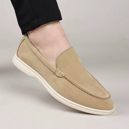 Klassische Wildleder-Loafer