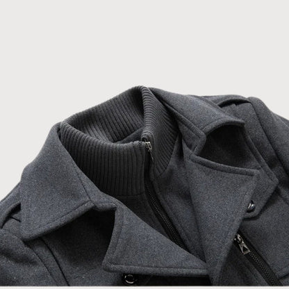 TOMMY SHELBY | Zweiteiliger Mantel für Herbst und Winter