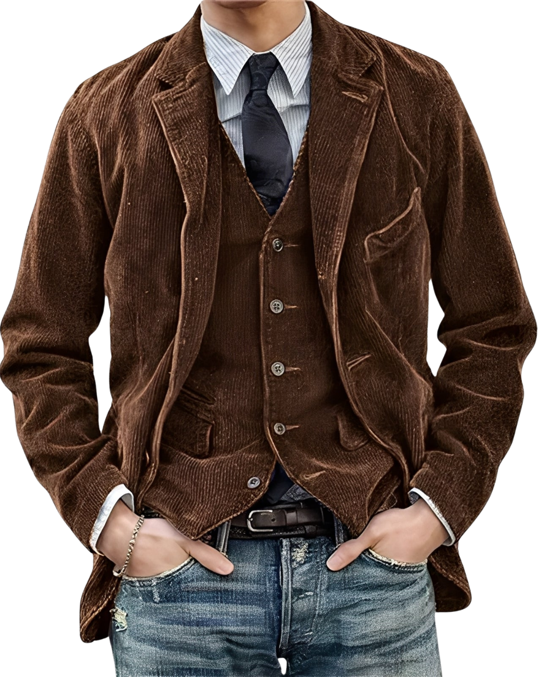 Carsten | Vintage-Jacke und -Weste