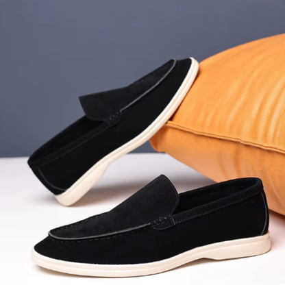 Klassische Wildleder-Loafer