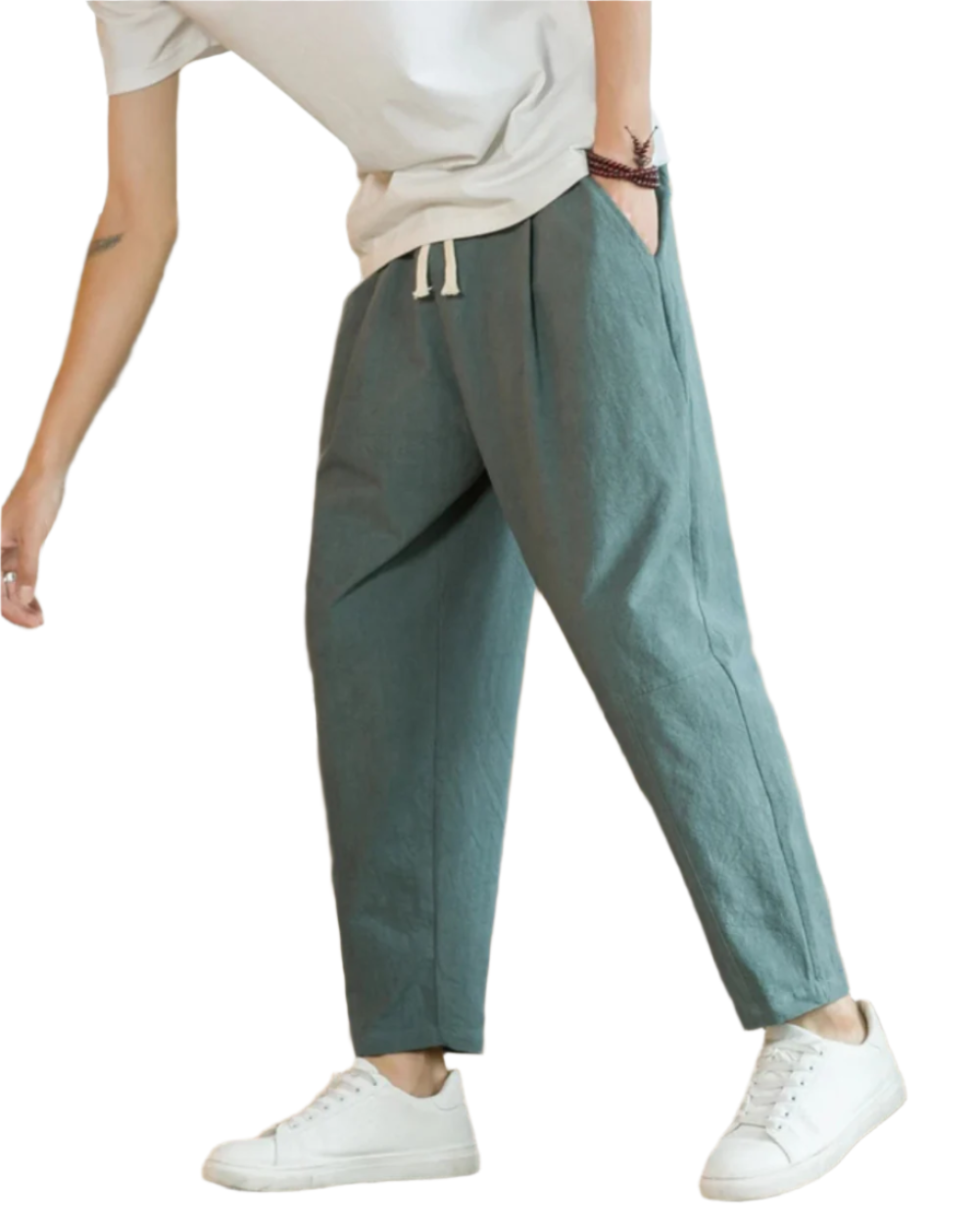 Rom Baumwolle Pantalon