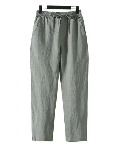 Palm Springs Leinen Pantalon
