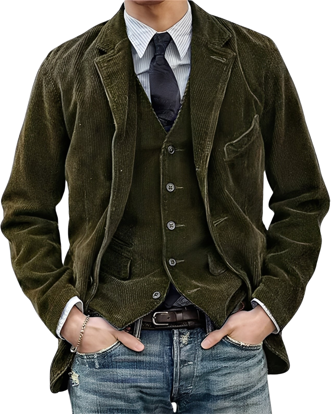 Carsten | Vintage-Jacke und -Weste