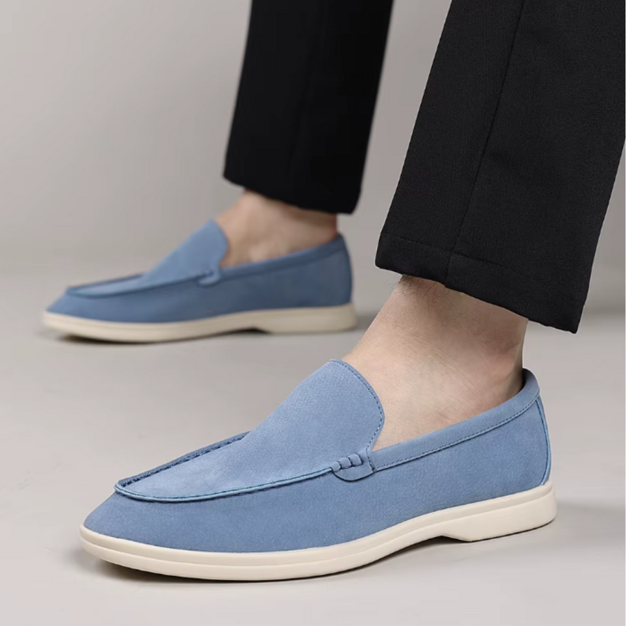 Klassische Wildleder-Loafer