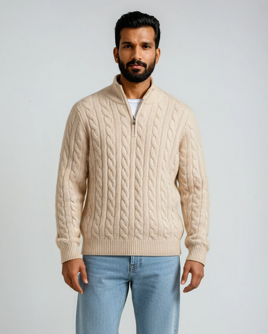Givalli Pullover mit Reißverschluss
