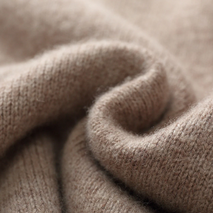 Taranto Pullover aus Merinowolle mit Reißverschluss