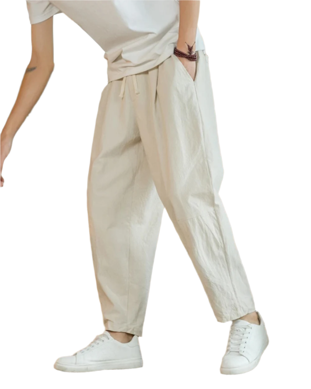 Rom Baumwolle Pantalon