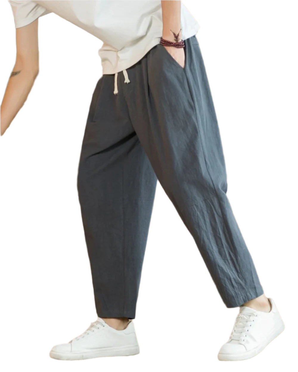 Rom Baumwolle Pantalon