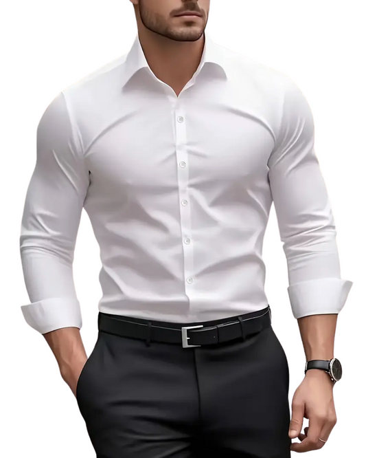 Luc | Atmungsaktives Langarmhemd