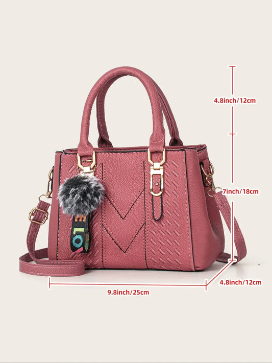 Modische Damen-Crossbody-Tasche mit Stickerei