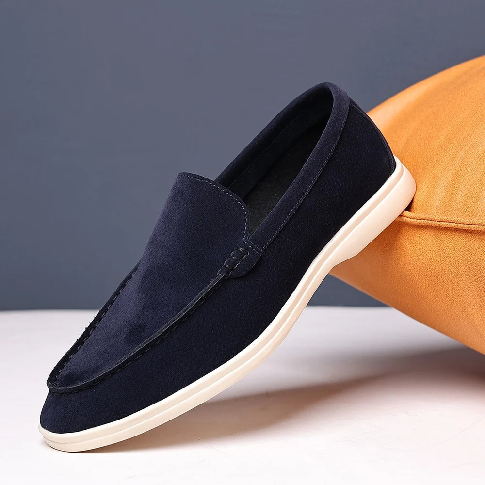 Luxuriöse Wildleder-Loafer