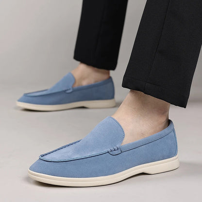 Klassische Wildleder-Loafer
