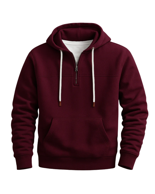 Eleganter Zip-Hoodie