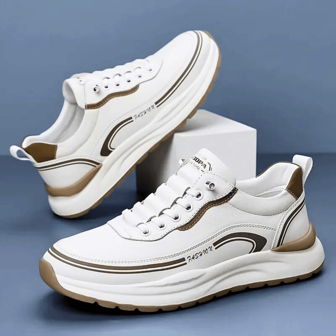 Lässige Lederschuhe